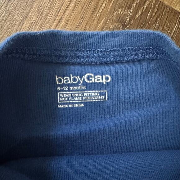 Bundle of Baby Boy Cool Weather Pajamas/PJs: Gap and Carter's, 2 Pair. - Picture 5 of 5